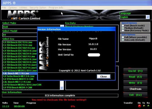 Новые MPPS V16 ЭБУ чип-тюнинг для EDC15 EDC16 EDC17 obd2 авто инструмент Inkl контрольной пересчет контрольной суммы чтения/записи flash