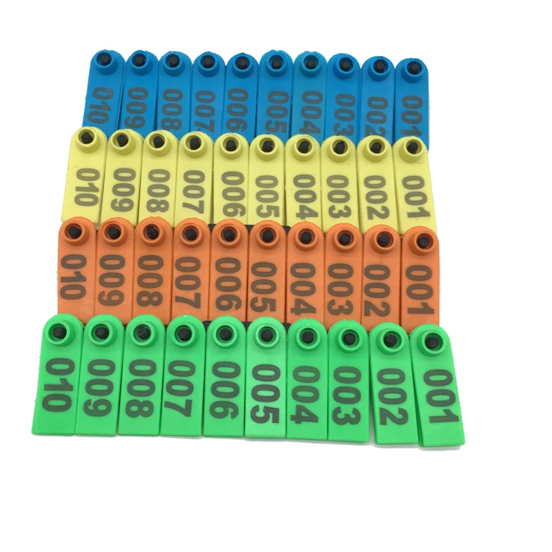 3000 pcs Sheep Ear Tag Signs The Word Laser Typing Copper Head Earrings Farm Animal Identification Card customization | Дом и сад