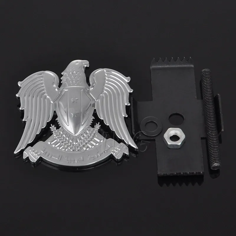 Adesivo Griglia Auto Tricolore - Decorazione Emblema Per Auto, SUV E Camion (Nero) - Foto 10