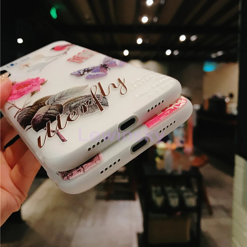3D Relief Flower TPU Phone Case On for Xiaomi Redmi Note 4 4X 5 6 Pro 5A Prime 4A 5 Plus S2 6A Mi 6 8 Mix 2 2s A1 6X Note 3 Case (1)