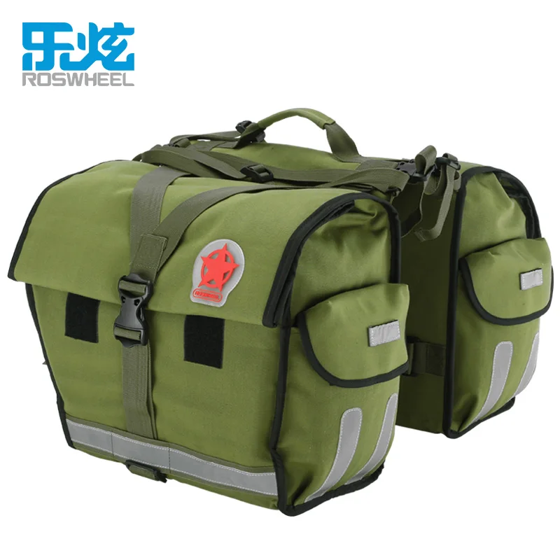 ROSWHEEL font b Bicycle b font Rear Seat Trunk font b Bag b font Waterproof Ultralarge
