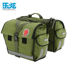 ROSWHEEL Bicycle Rear Seat Trunk Bag Waterproof Ultralarge Capacity Bike Saddle Panniers Cycling Organizer pack 40 ~ 50L