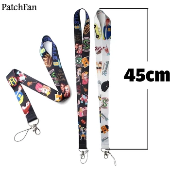 

20pcs/lot Patchfan movie neck lanyards for key glasses card holder bead keychain phones cameras webbing A1420
