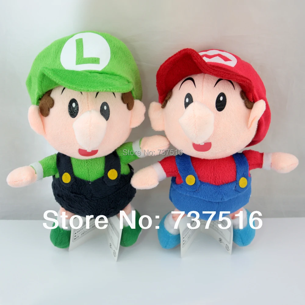 baby mario and luigi plush