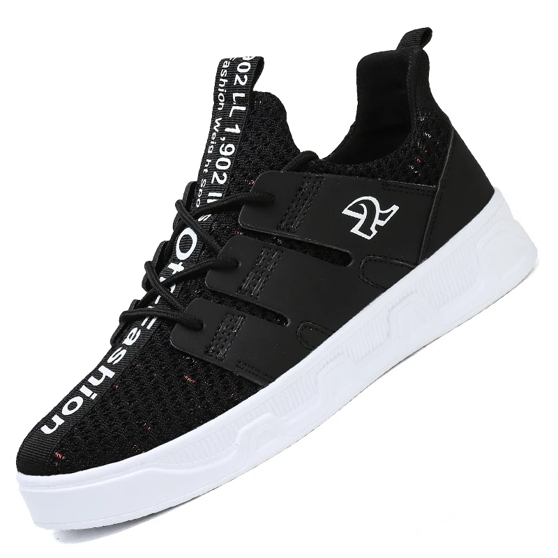 

Sneakers Breathable Casual Shoes Men Air Mesh Casual Flats Shoes Men 2019 Lightweight Comfortable Breathable Walking Sneakers