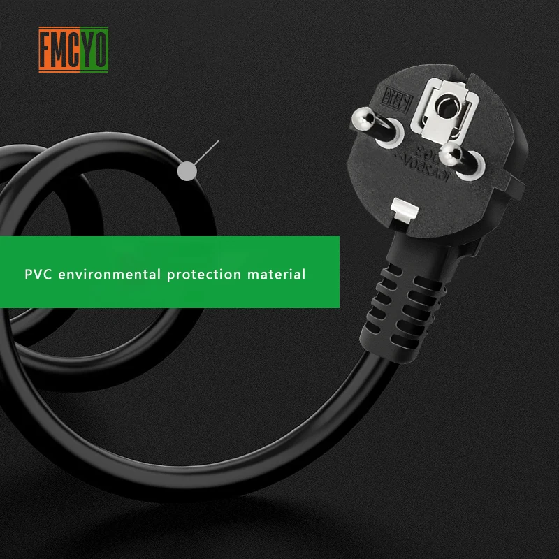 ЕС 1 5 м/1 8 м Европейский IEC C5 шнур питания 0 75 мм2 Cloverleaf кабель для ноутбука/AC