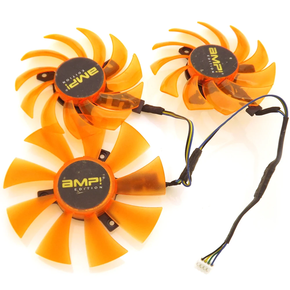 Бесплатная доставка 3 шт./лот APISTEK GA91S2H GA81S2U 12 В 4 провода 4Pin для ZOTAC GTX 770 AMP + 780