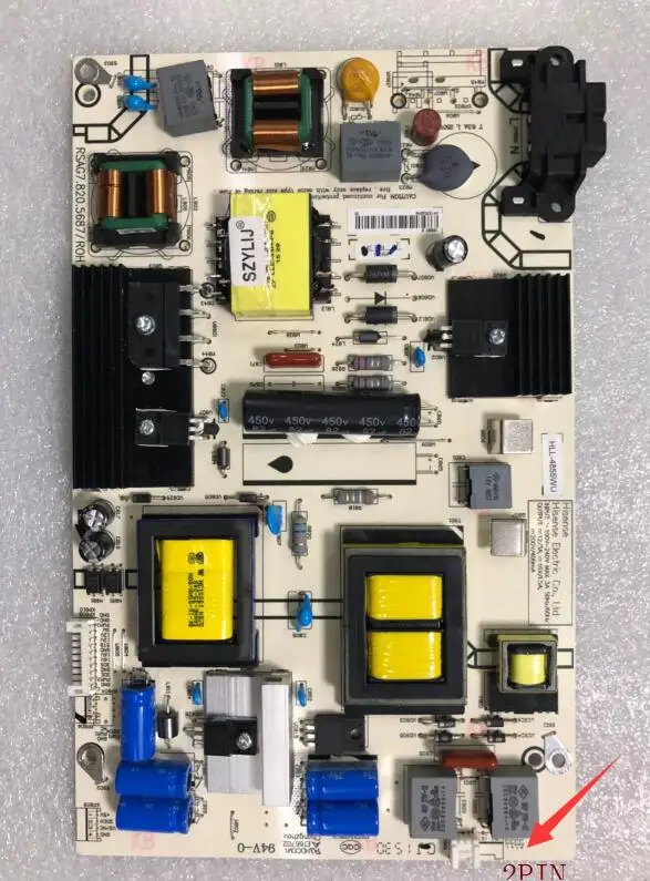 Оригинальная плата питания SZYLIJ LED48K220 LED48K370 LED50EC290N RSAG7.820.5687/R0H spot