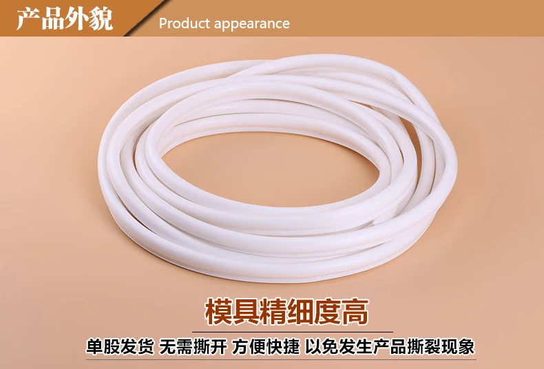 ype Silicon rubber sealing strip for ste (3)