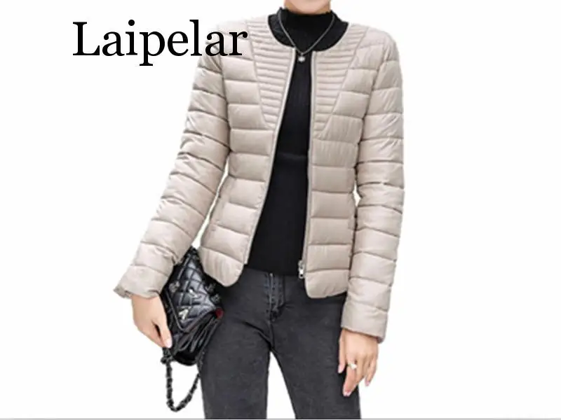 

Laipelar 2019 Fashion Ultralight Parka Winter Jacket Women Style Women Jackets Short Warm Thin Winter Coat Women