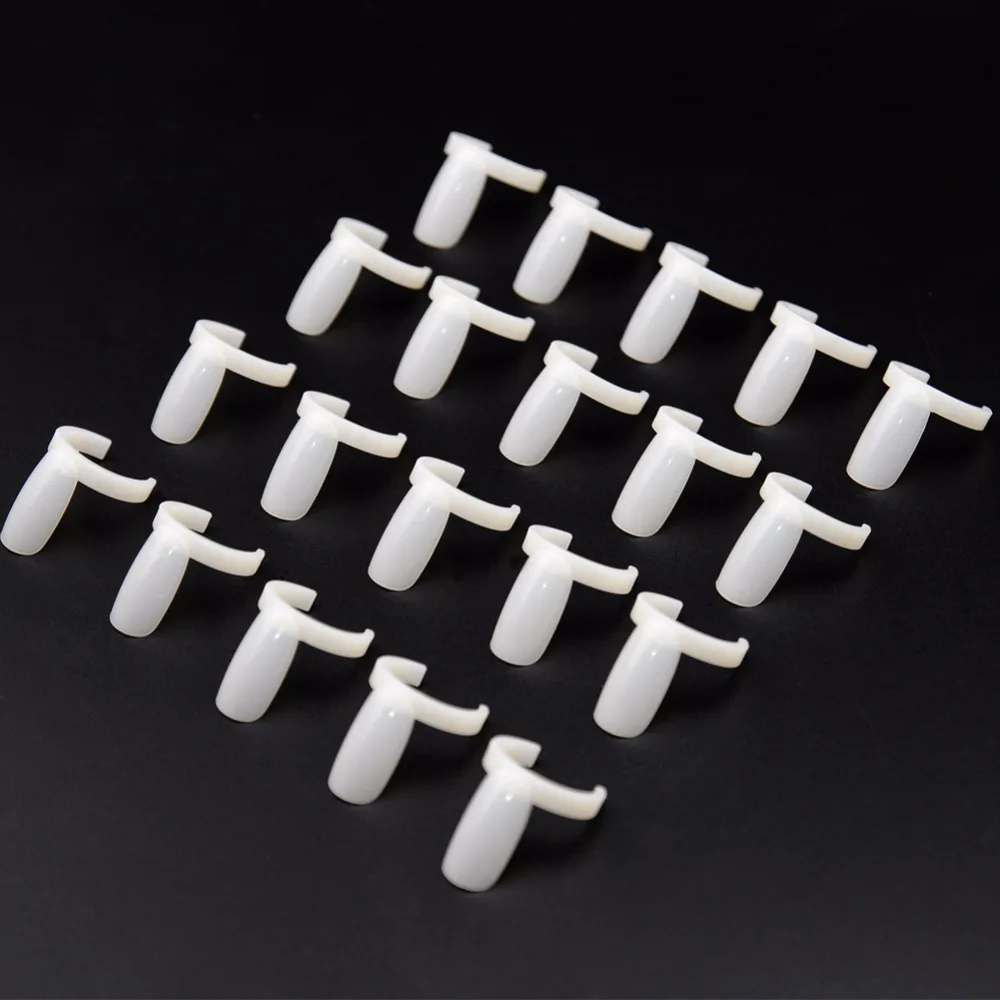 

50Pcs/Lot Nail Art Fake Ring Tips Set UV Gel Polish Varnish Color Display Coloring Showing Chart Kit Manicure Tools For Nail