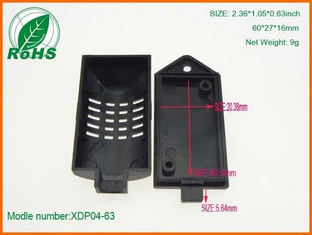 Humidity Sensor  plastic pcb enclosures for plastic box electronics (7)