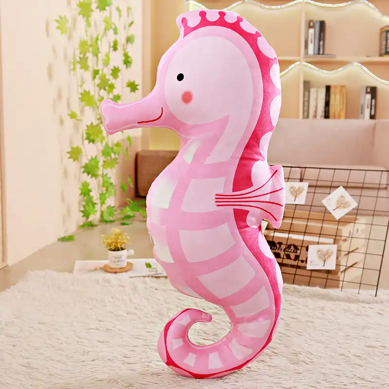 Lucu Kuda Laut Mewah Mainan Boneka Bantal Anak Mainan Mewah Ikan