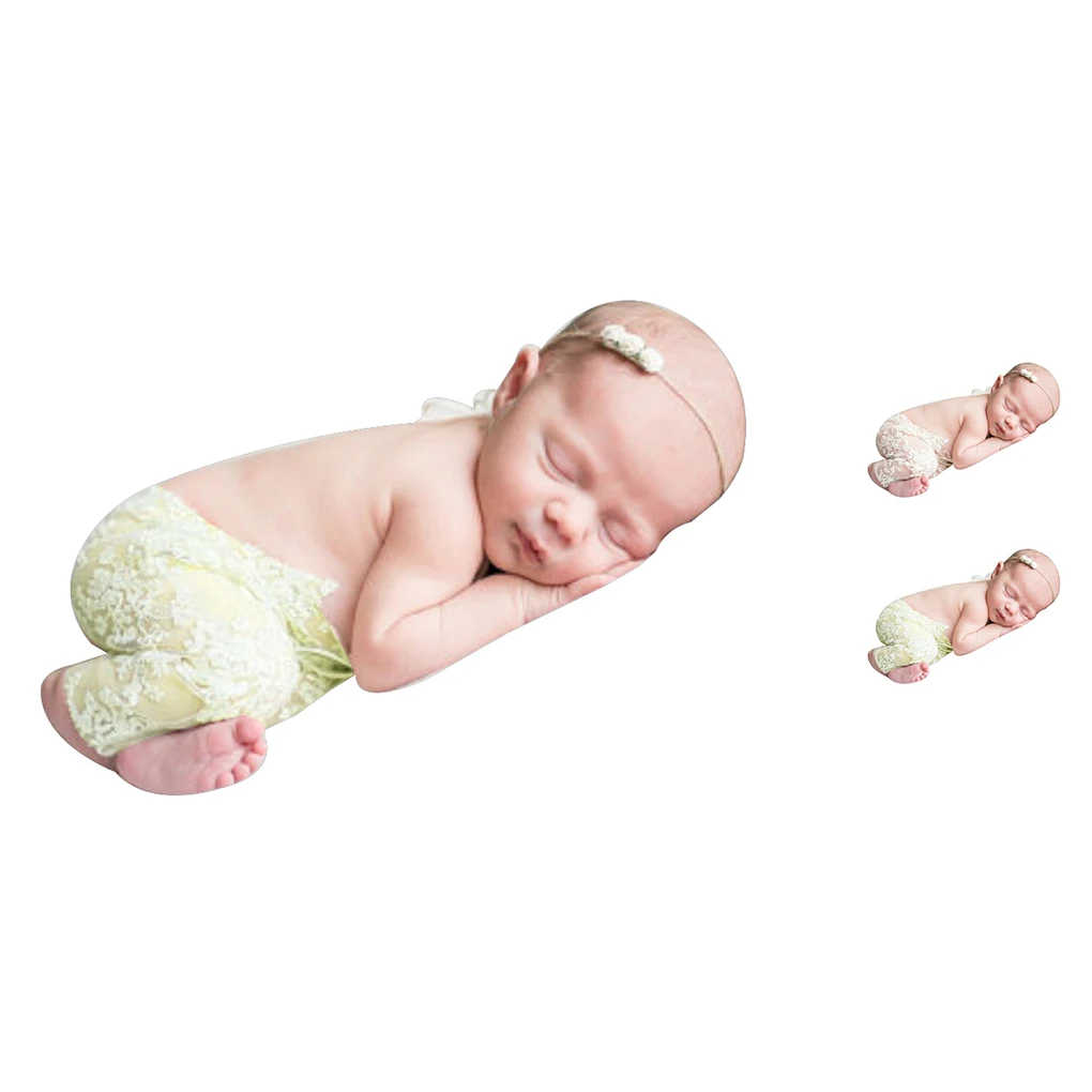 Без повязки на голову для новорожденных реквизит для фотосессии вышитый кружевной комбинезон для малыша комбинезон для новорожденных аксессуары для фотосессии костюмы для маленьких девочек
