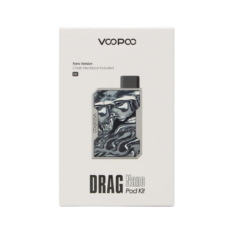 Оригинальный набор электронных сигарет VOOPOO DRAG Nano Pod аккумулятор 750 мАч картридж 1