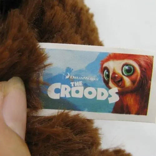 Игрушка плюшевая в виде персонажа из фильма CROODS ремень для обезьяны кукла 10