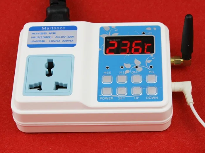 Розетка контроля температуры с функцией дистанционного оповещения, WH1436