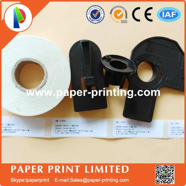 10 x Rolls Compatible Labels DK-11204, 400 labels per roll 54mm x17mm LABELS 1PCS OF FREE detachable frame