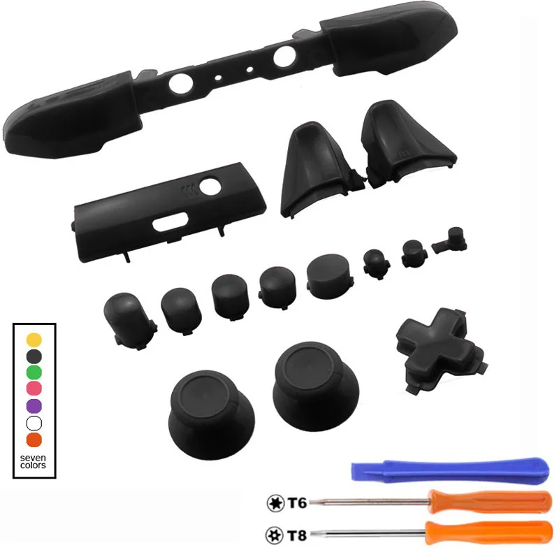 For Xbox One Slim XboxONE S Controller Replacement Parts Repair ABXY