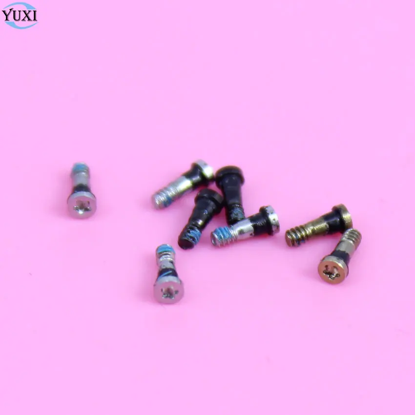 

YuXi 100pcs Torx Five Pointed Star Screw Pentacle Dock Bottom Connector Back Bolt For iPhone 7