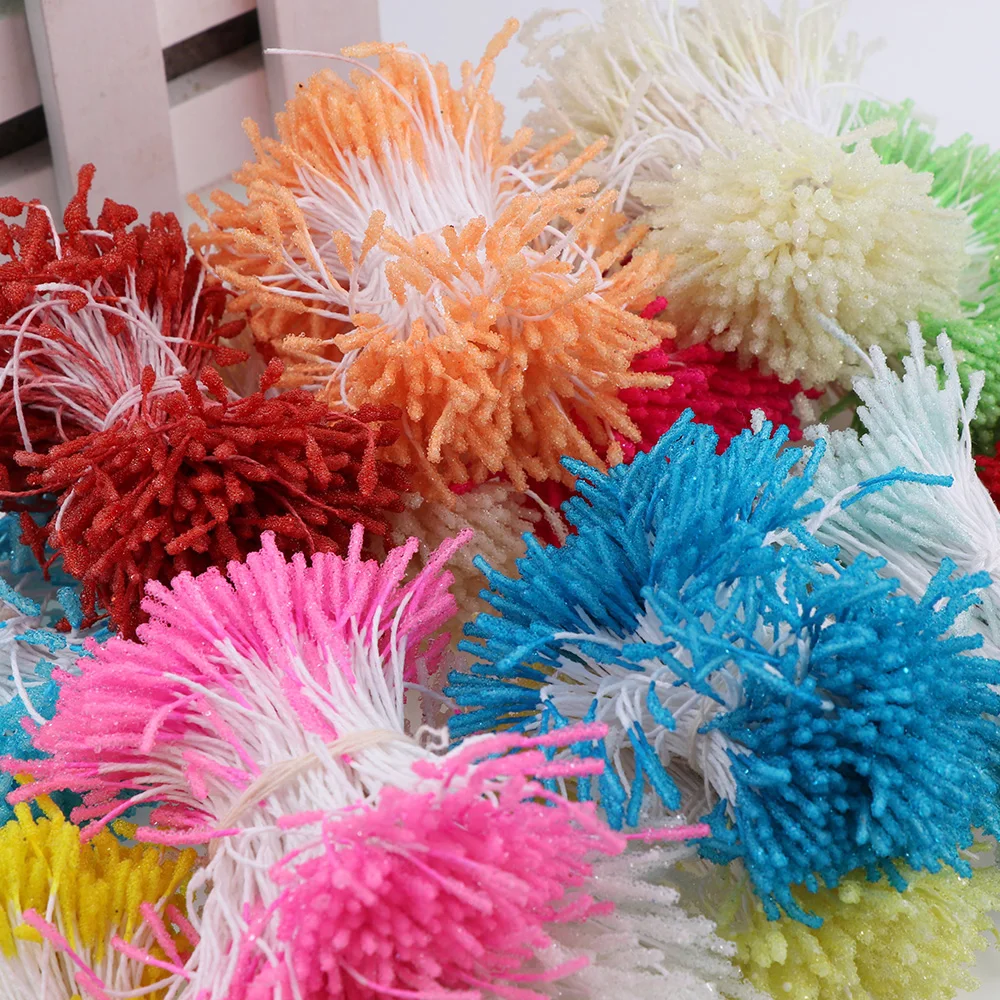 200pc 8mm Mini Glass Flowers Stamen Handmade Artificial Flowers For Wedding Party Home Decoration DIY Craft Accessories 200pc 8mm Mini Glass Flowers Stamen Handmade Artificial Flowers For Wedding Party Home Decoration DIY Craft Accessories