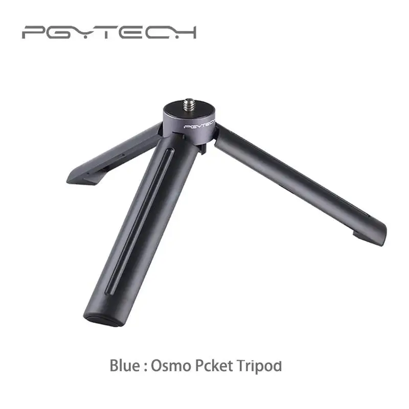 Синий Карманный складной держатель для телефона DJI OSMO Plus PGYTECH OSMO штатив Совместимость OSMO Карманный адаптер для смартфона складной дизайн - Цвет: Синий