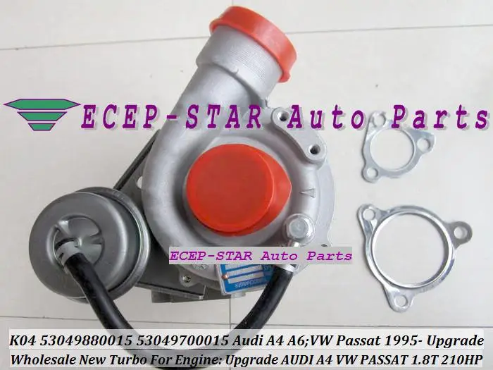 K04 K04-015 53049880015 53049700015 turbo Turbocharger For AUDI A4 A6 Upgrade VOLKSWAGE VW PASSAT 1.8T 1995- Upgrade 210HP 1.8L P (1)