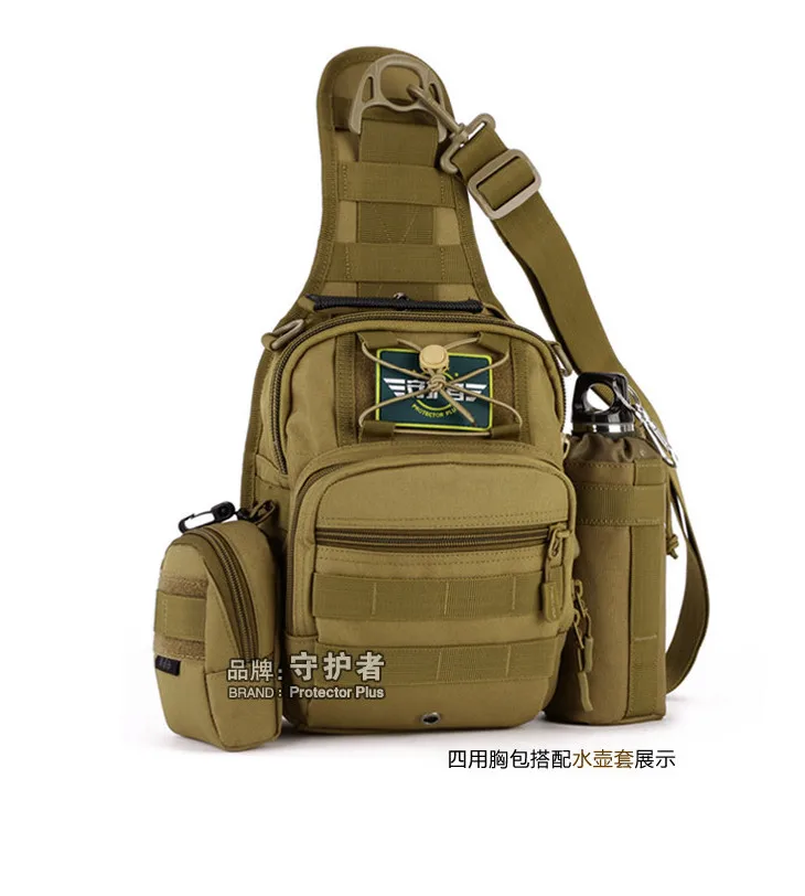 Военная Molle EDC Чехол протектор плюс A001 открытый спортивная сумка Камуфляж нейлон тактический ремень сумка чайник пакет