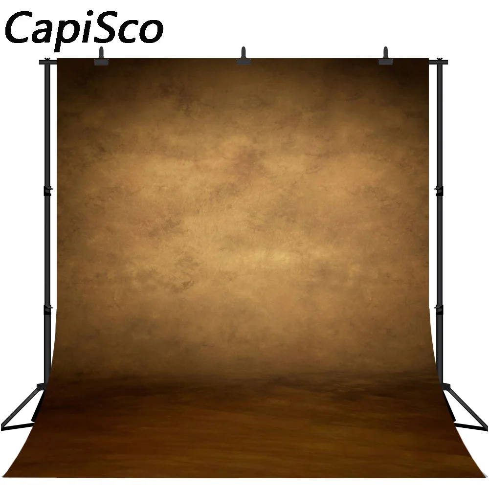 

CapiSco Photography backdrops old master style texture abstract retro Brown color background for photo studio