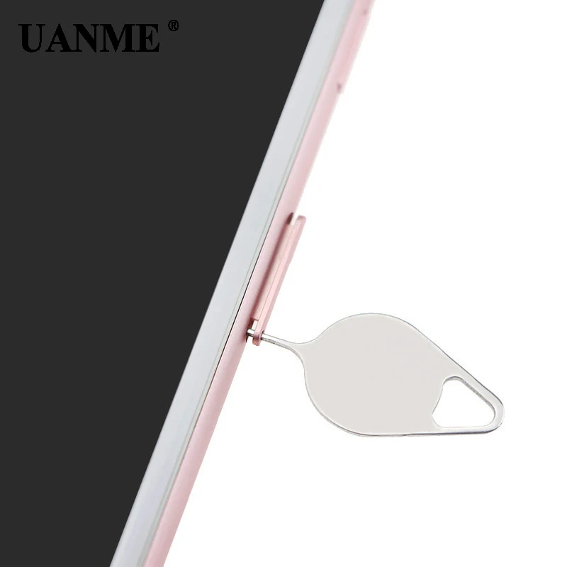 UANME съемник для SIM-карт скрепка для открывания инструмент для iPhone X 7 8 6 6 S Plus/iPad/SamSung/Xiaomi и более
