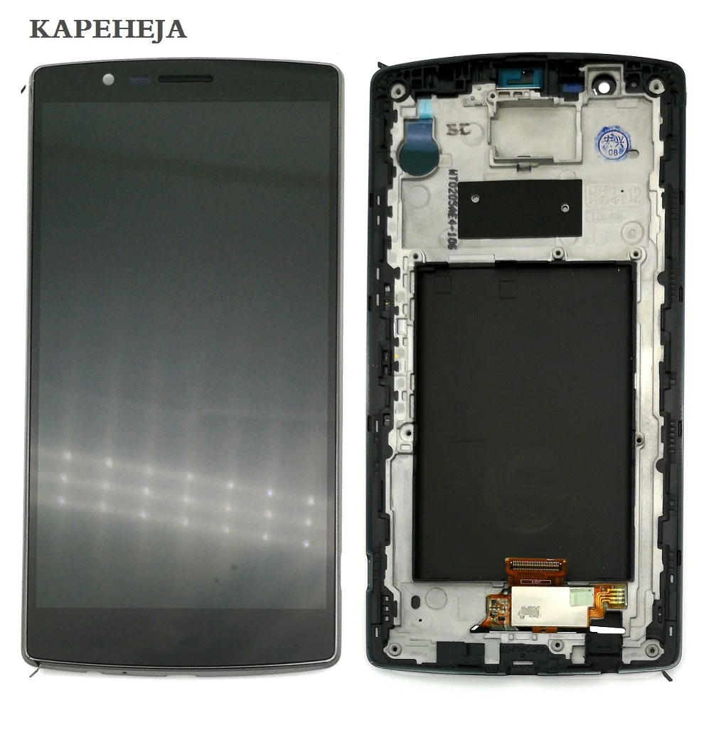 ЖК дисплей 5 дюйма для LG G4 H815 H810 H811 кодирующий преобразователь сенсорного экрана в