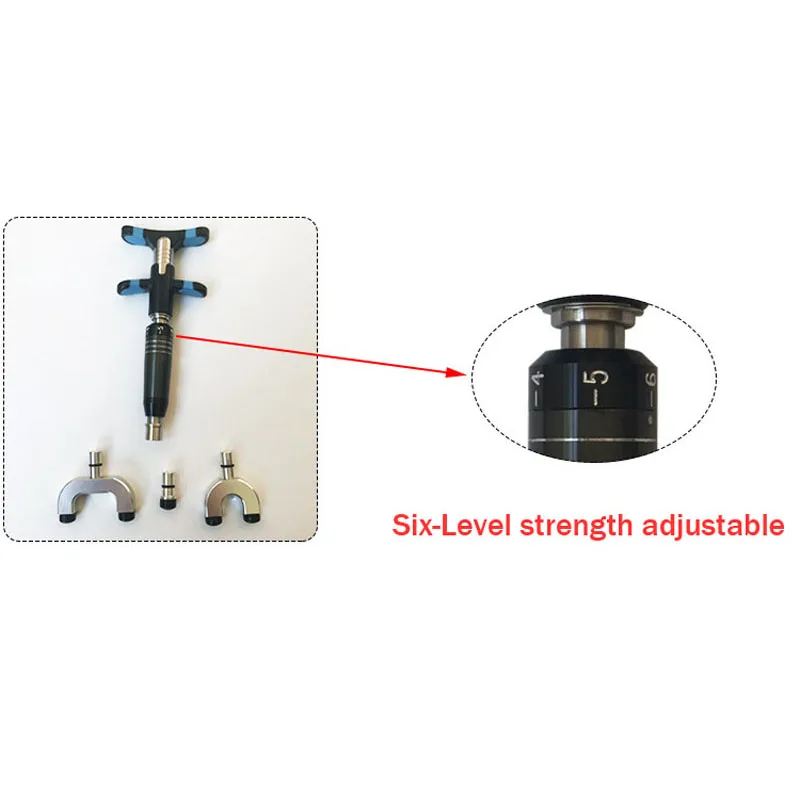 6-ступенчатая регулировка 3 головки интенсивность пневматический ударный терапии инструмент для регулировки хиропрактики руководство хиропрактики активатор пистолет
