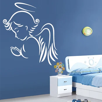 

Diy Angel Vinyl Self Adhesive Wallpaper For Kids Rooms Nursery Room Decor Vinyl Art Decal
