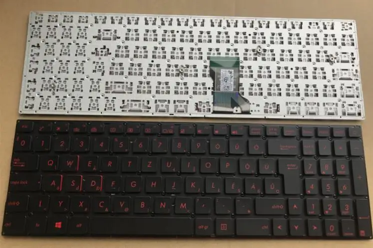 

New keyboard for ASUS N501 UX52V UX52 UX52A UX52VS UX501 Latin/Finnish/Hungarian/Arabic/Italy/Russian/Thai/us layout