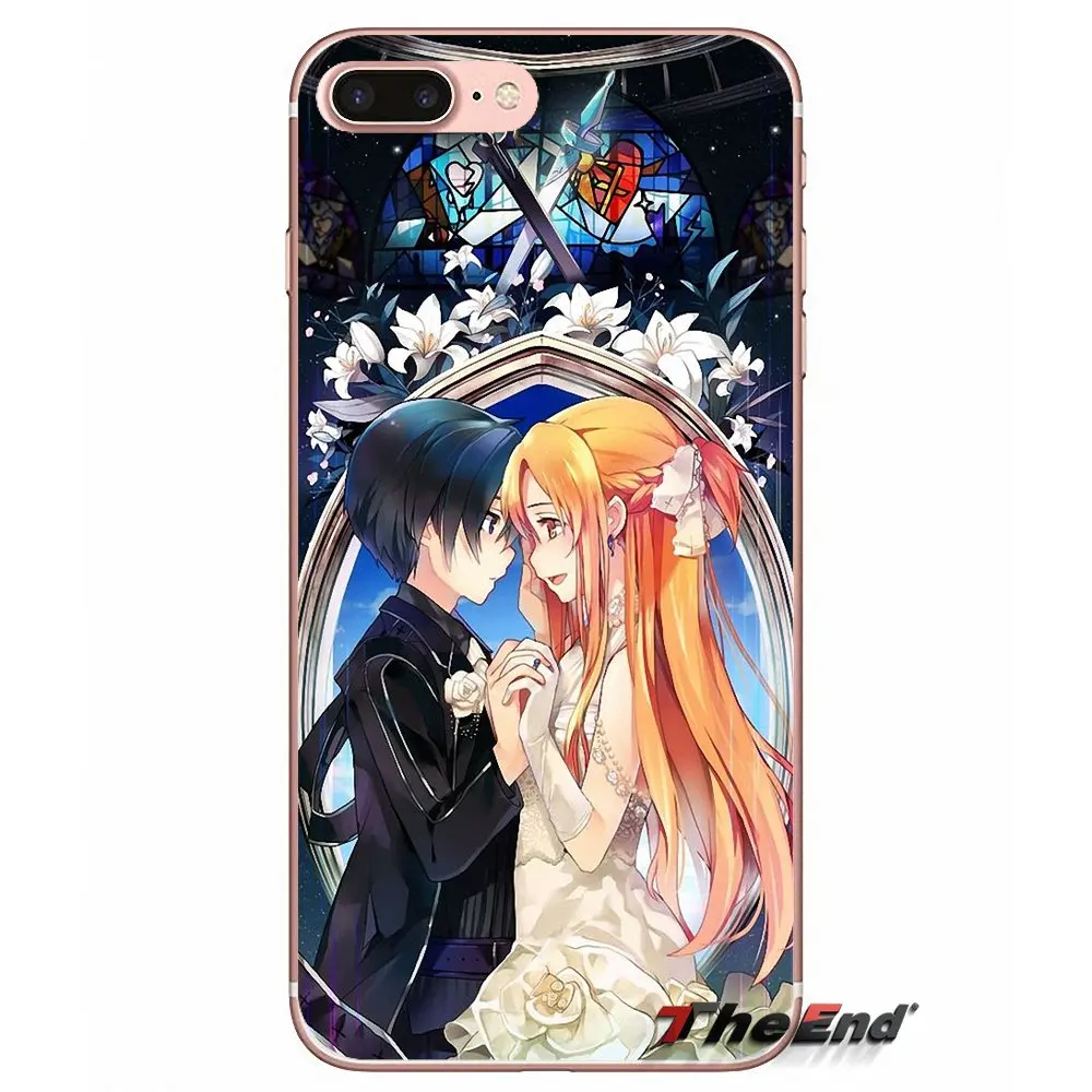 Мягкий чехол Sword Art Online для Huawei Honor 5A LYO L21 Y6 II Compact Y5 2 Y5II Mate 10 Lite Nova 2i 9i|Чехлы-накладки|