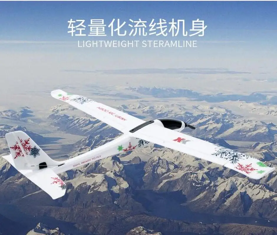 Aircraft Model A800 RC Airplane RTR 5CH 3D 6G Mode 780mm Wingspan Fly Aircraft Fixed Wing RC Plane Boys Xmas Birthday Gift