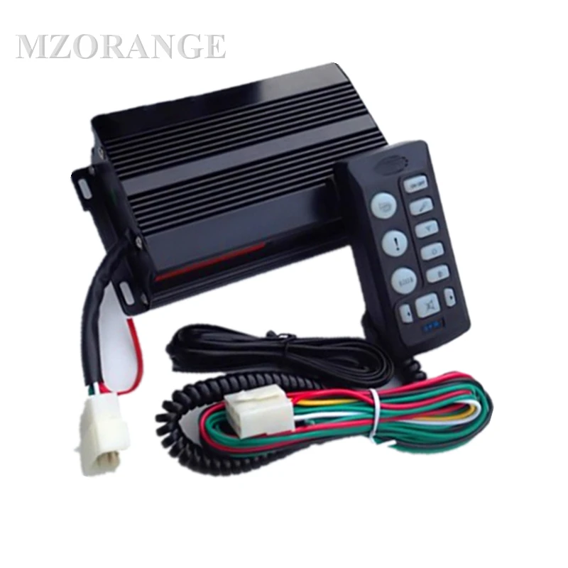 

12V 200W 9 Sound Car Electrical Siren High Power 200W car siren 9 tones Warning Siren Alarm with controller