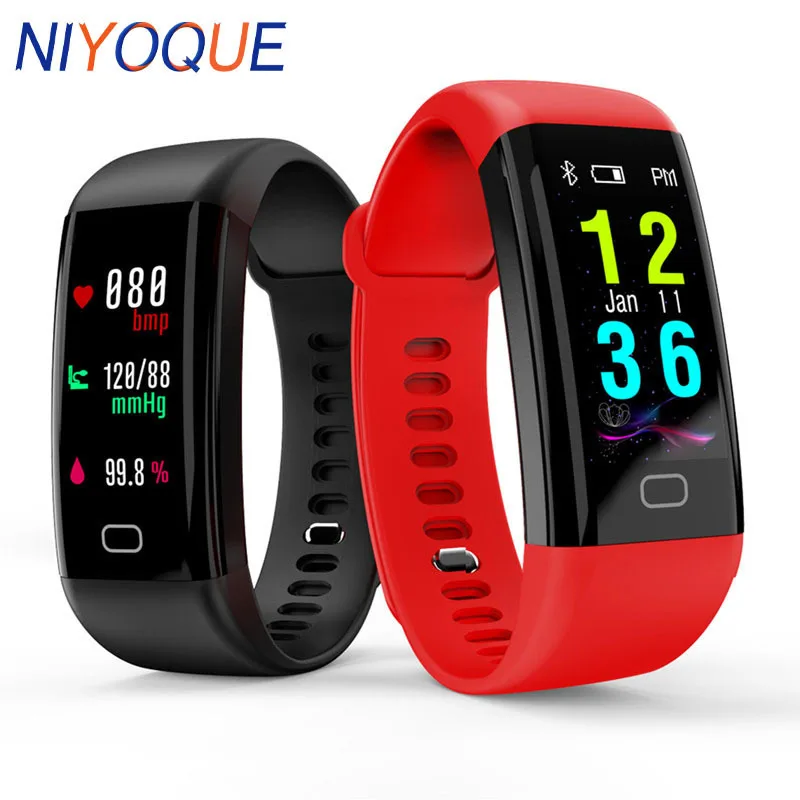 

NIYOQUE F07 Smart Bracelet Heart Rate Monitor Blood Pressure Fitness Tracker Smart band Sport Watch for ios android or iOS