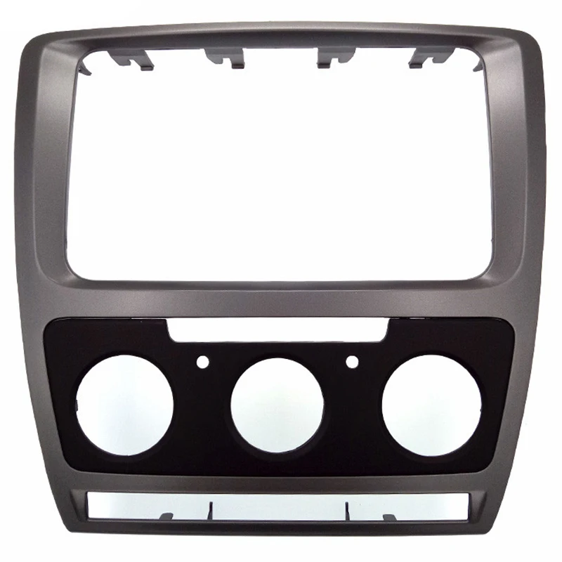 2Din Fascia Для Skoda Octavia 2 2010 2013 монтажный комплект для монтажа звуковых стереопанелей