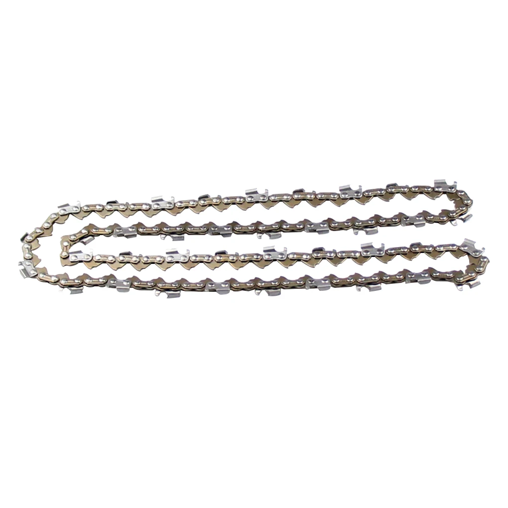 Chainsaw Chain 16 Inch Stainless Steel Electric Saw Chain Saw Bar Pitch 3/8 Inch Gauge 59 Drive Rod