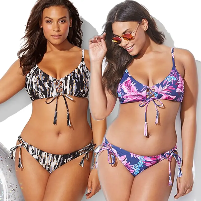 Buy Plus Size XL 4XL Women Brazilian Bikini set