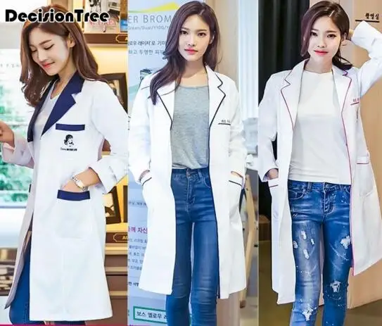 2019 г. новые женские медицинская Униформа форма медсестры одежда с коротким рукавом пальто медицинская одежда кисть руки одежда