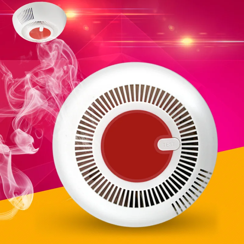 

Smoke Alarm Detector Independent Smoke Sensor Fire Sound Alarm Home Safe SL@88