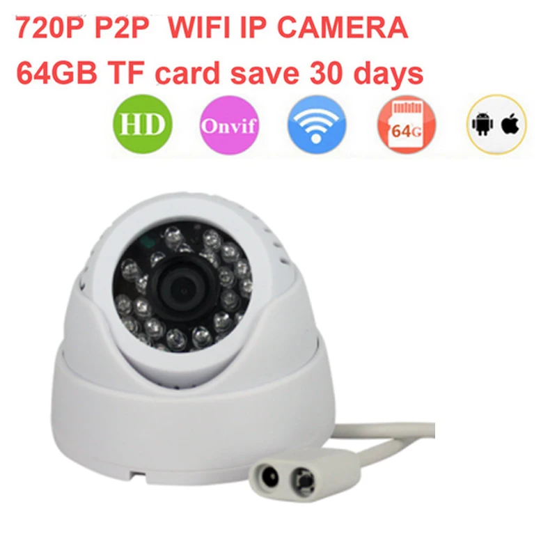 

X9300MH 64G save 30day IR night vision network IP Camera 720P Surveillance dvr p2P CAM Wireless Video Surveillance Camera v380