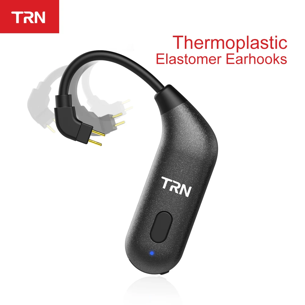 TRN BT20S Bluetooth V5.0 Ear Hook MMCX/2Pin разъем для наушников адаптер SE535 KZZSN/ZS10/AS16 V80/X6 NICEHCK