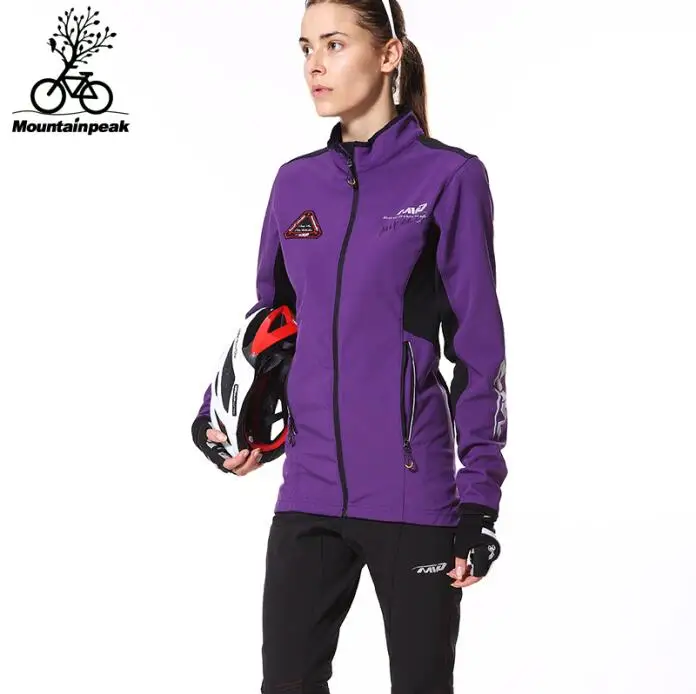 Костюм для верховой езды на осень и зиму, мужские и женские в горы горного велосипеда, чтобы ловить с длинными рукавами ветрозащитные велосипедные брюки для верховой езды - Цвет: WOMAN