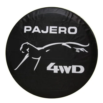 

Tire Diameter 24"-33" Inch Waterproof Dustproof PVC Leather Spare Wheel Tire Cover Case Protector For Mitsubishi Pajero