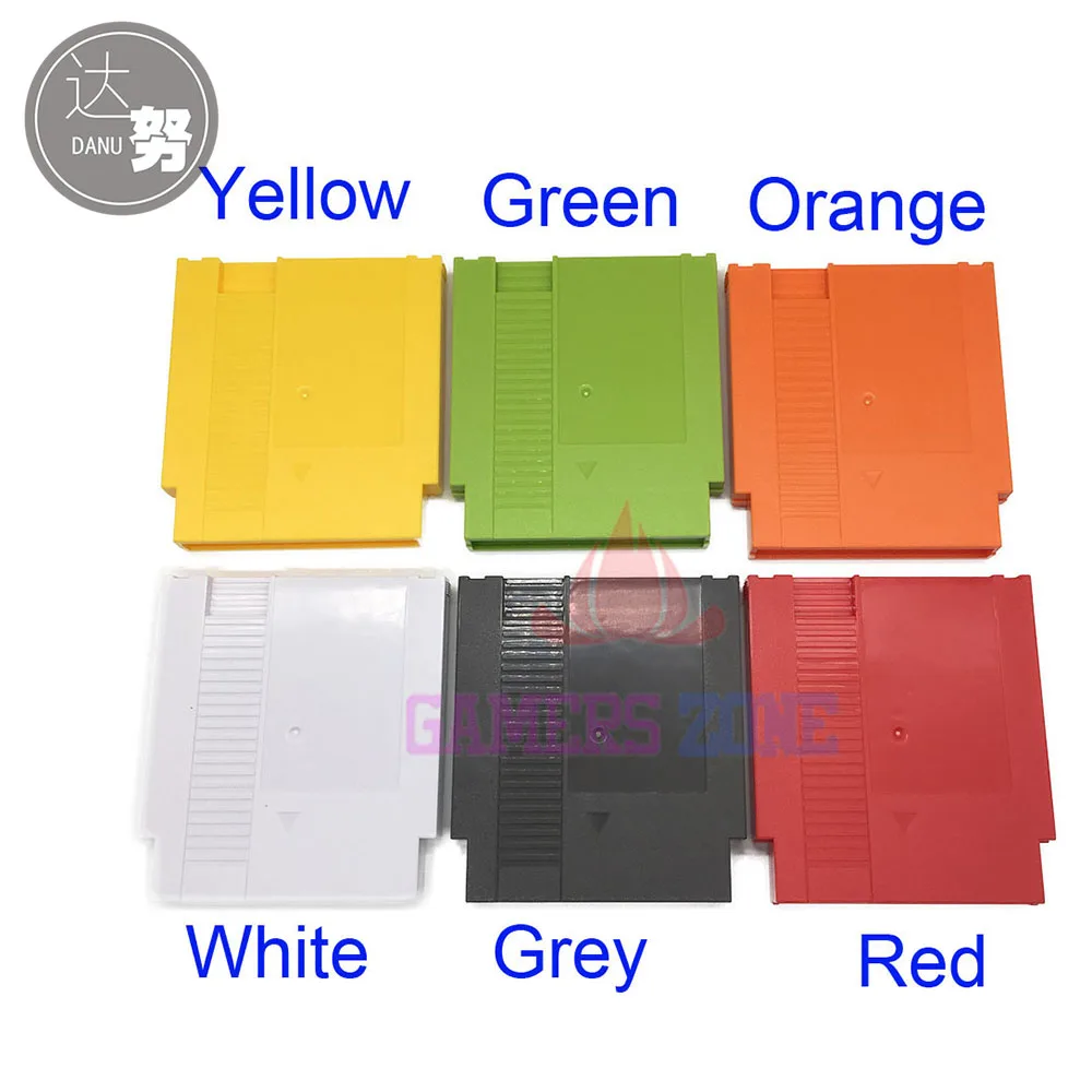 

For NES Hard Case Cartridge Shell Replacement For Nintendo NES Game Card 72 60Pin To 72Pin Adapter