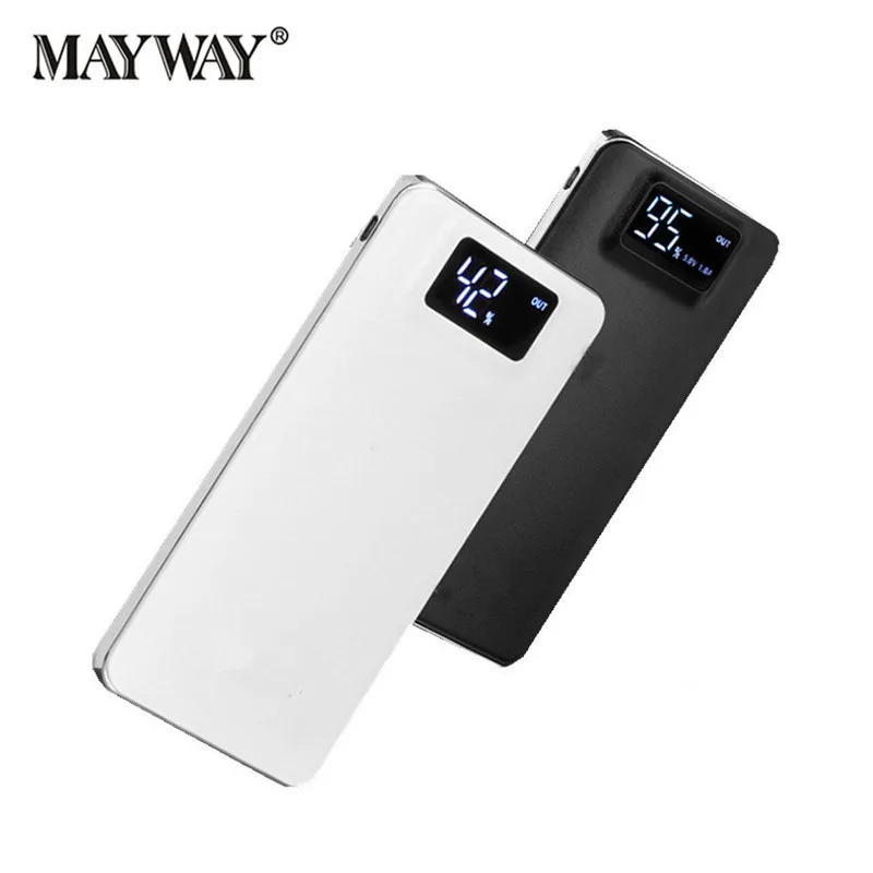 imágenes para 10000 mah portátil batería externa del banco móvil cargador usb con indicador led del cargador powerbank para iphone samsung imágenes para 10000 mah portátil batería externa del banco móvil cargador usb con indicador led del cargador powerbank para iphone samsung