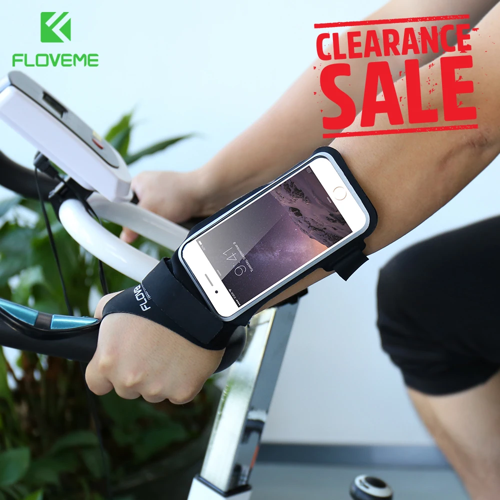 

FLOVEME Clearance Sport Arm Band Sport Accessories Mobile Phone Bag Case Cover for iPhone 6 / 6s / 7 /8 6 Plus Phone Pouch